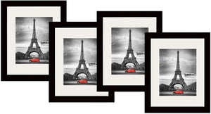 Studio 500 5x7" 8x10" 11x14" 16x20" 12x18" 20x20" Black or White Pine Wood Frames: Luxury Sets
