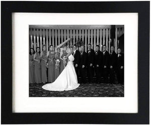 Studio 500 2-Piece Value Pack 11 x 14-inch Black Smooth Wide Bordered Picture Frames