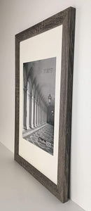 Grey Distressed Wide Border Picture Frames (Various sizes)