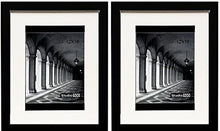 Load image into Gallery viewer, Studio 500 2-Pack Smooth Wide Border Wall Picture Frames Mat for an 8x12 image
