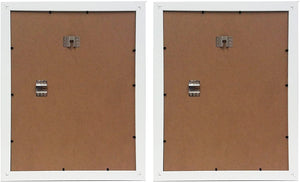 Studio 500 2-Pack Smooth Wide Border Wall Picture Frames Mat for an 8x12 image