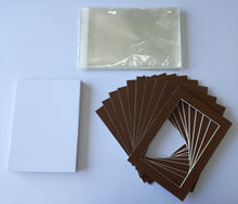 Load image into Gallery viewer, Studio 500 10-Pack Picture Mats for 16&quot;x20&quot; frame with 11&quot;x14&quot; Opening (Various Colors)

