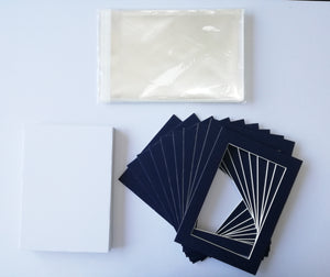 Studio 500 10-Pack Picture Mats for 16"x20" frame with 11"x14" Opening (Various Colors)