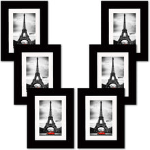 Load image into Gallery viewer, Studio 500 5x7&quot; 8x10&quot; 11x14&quot; 16x20&quot; 12x18&quot; 20x20&quot; Black or White Pine Wood Frames: Luxury Sets
