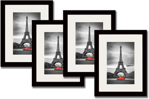 Studio 500 5x7" 8x10" 11x14" 16x20" 12x18" 20x20" Black or White Pine Wood Frames: Luxury Sets