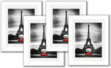 Load image into Gallery viewer, Studio 500 5x7&quot; 8x10&quot; 11x14&quot; 16x20&quot; 12x18&quot; 20x20&quot; Black or White Pine Wood Frames: Luxury Sets
