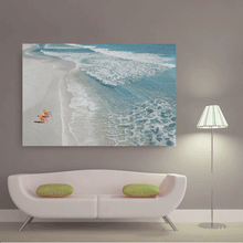 Load image into Gallery viewer, Canvas Wall Art - Hilton Head North Carolina in Color (48&quot;x32&quot;)
