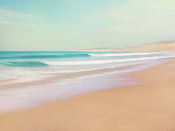 Canvas Wall Art: The Pastel Shoreline (48