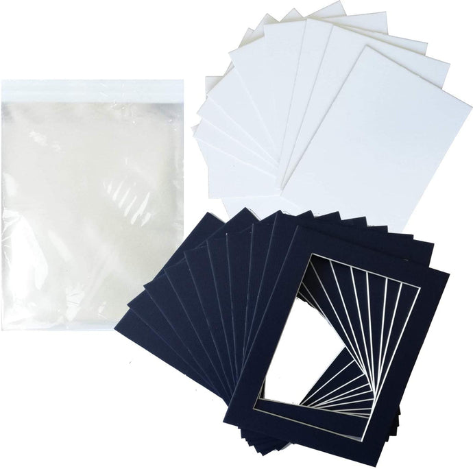 Studio 500 10-Piece Value Pack of Picture Mats for 8