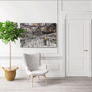 Canvas Wall Art: Grand Central Train Station (48"x32")