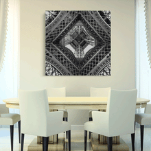 Load image into Gallery viewer, Canvas Wall Art: Within the Eiffel Tower&quot; (32&quot;x32&quot;)
