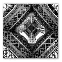 Load image into Gallery viewer, Canvas Wall Art: Within the Eiffel Tower&quot; (32&quot;x32&quot;)
