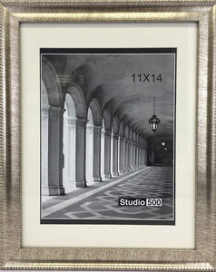 Studio 500 11x14 Silver with Gold Undertones,  These are from our Executive Collection FM117