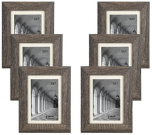 Load image into Gallery viewer, Grey Distressed Wide Border Picture Frames (Various sizes)
