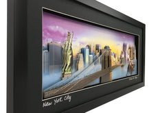 Load image into Gallery viewer, 3D Pop-Up Wall Art: NYC Skyline at Daytime (24&quot;x10.5&quot;)
