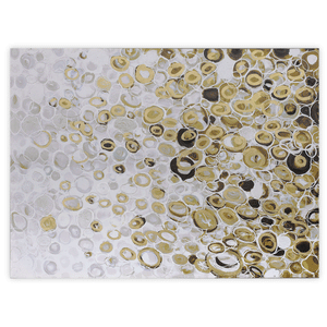 Canvas Wall Art: Circles of Life Painting (48"x36")