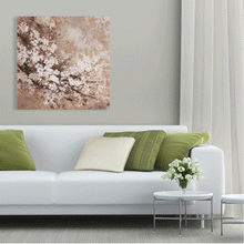 Load image into Gallery viewer, Canvas Wall Art: The Cherry Blossom from the God of Sun Painting (36&quot;x36&quot;)
