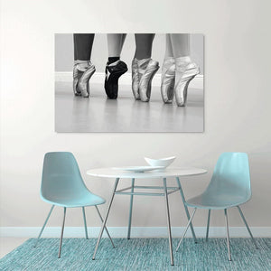 Canvas Wall Art: Visions of Ballet (48"x32")