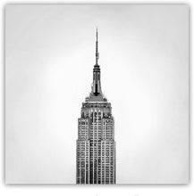 Load image into Gallery viewer, Canvas Wall Art: The Top of the Empire State and Chrysler Building; 2 panels (total size 60&quot;x30&quot;)
