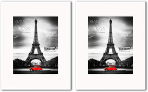 Studio 500 5x7" 8x10" 11x14" 16x20" 12x18" 20x20" Black or White Pine Wood Frames: Luxury Sets