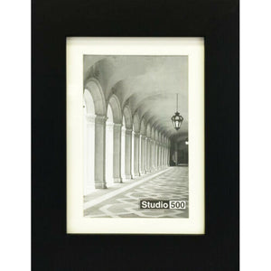 Black Wall and Tabletop Border Picture, Document and Poster Frames Black