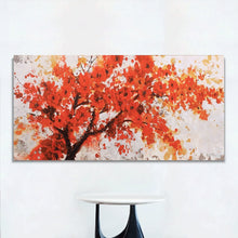 Load image into Gallery viewer, Canvas Wall Art: The Red Leaves Painting (60&quot;x30&quot;)
